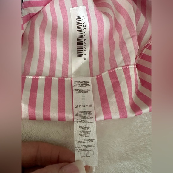 NWOT Fisherfield satin short sleeve pajama set - Picture 3 of 5